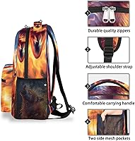 cfpolar Wolf Backpack for School — image 7