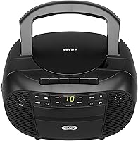 Jensen CD-550 Portable Stereo CD Cassette Recorder with AM/FM Radio — image 2