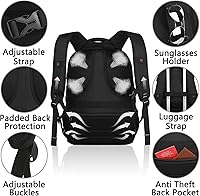 VECKUSON Lunch Bag Backpack — image 6