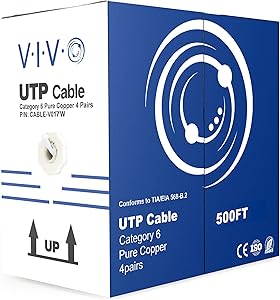 VIVO 500ft Bulk Cat6 Ethernet Cable Review
