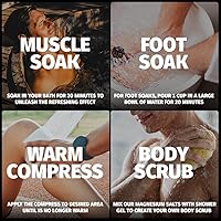 Coach Soak Recovery Bath Soak - Cooling Peppermint, 48oz — image 4