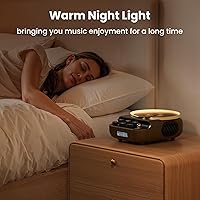 FREEFISH Retro Portable CD Player with Bluetooth, FM Radio, Dual Speakers — image 6