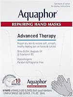 Aquaphor Repairing Hand Masks, 6 Count — image 1