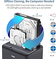 SSK DK103 Aluminum Hard Drive Docking Station — image 3