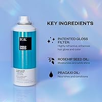 IGK Disco Disco Clear Gloss Finishing Hair Spray 5.3oz — image 3