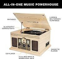 Victrola The Quincy 6-in-1 Bluetooth Record Player — image 2