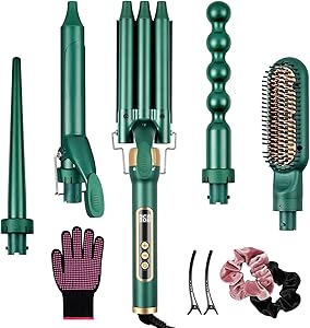 Yinhua 5-in-1 Curling Iron Set Review