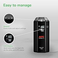 APC Back-UPS Pro 1000VA UPS Battery Backup BX1000M — image 3