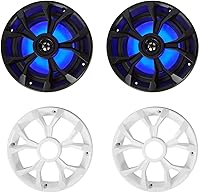 Rockville RKL65MBW 6.5-inch Marine Speakers with LED Lights — image 2