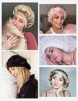 LilySilk 100% Mulberry Silk Bonnet, Taupe — image 8