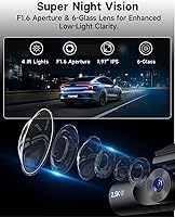 TUIFAC GT806 3 Channel Dash Cam 2.5K+1080P+1080P — image 5