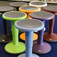 ECR4Kids SitWell Wobble Stool, Eggplant — image 10