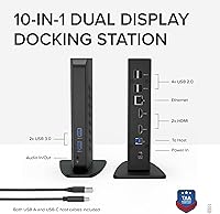 Plugable UD-3900Z USB 3.0 and USB-C Universal Laptop Docking Station — image 2