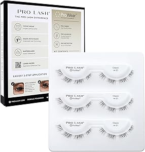 Pro Lash ProWear Classic No. 1 Lash Clusters - Black