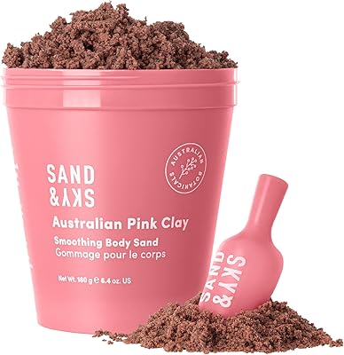 Sand & Sky Australian Pink Clay Exfoliating Body Scrub, 6.8oz