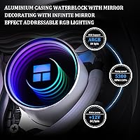 Thermalright Frozen Notte 360 White ARGB V2 Water Cooling CPU Cooler — image 4