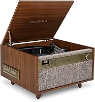 Victrola Century 6-in-1 Vinyl Record Player VTA-820SB-WLN — image 1