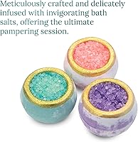 Satavi Naturals Crystal Bath Bombs 6 Pack — image 3