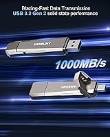 Vansuny 512GB Portable External SSD — image 3