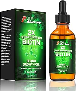 NEWBLUECARE Beard Growth Oil 2 Fl.Oz Sandalwood Review