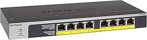NETGEAR GS108PP 8-Port Gigabit Ethernet PoE+ Switch Review