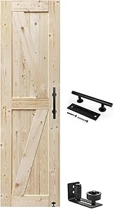 S&Z TOPHAND 20x84in Unfinished Barn Door Review
