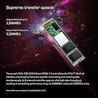 Transcend TS1TMTE220S 1TB M.2 NVMe PCIe Gen3x4 SSD — image 4
