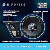 Hifonics HFX12D4 12-Inch Subwoofer — image 4