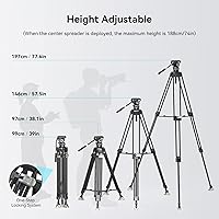 SmallRig AD-100 FreeBlazer Carbon Fiber Video Tripod — image 5