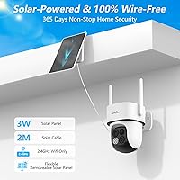 wansview B7 Solar Camera Outdoor Wireless 2K 360° PTZ — image 3