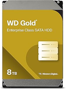 Western Digital 8TB WD Gold Enterprise Class Internal Hard Drive