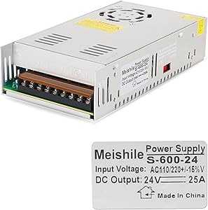 MEISHILE S-600-12 24V 25A 600W Power Supply Review