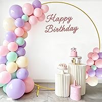 JEBUTU 6.5FT Gold Balloon Arch Stand — image 8