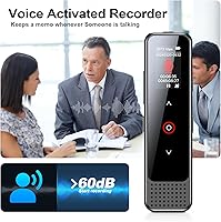 Voxitenus 128GB Digital Voice Recorder — image 2
