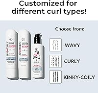 Love Ur Curls Fragrance Free Curly Shampoo & Conditioner Set 200mL — image 6