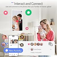 NexFoto 27-inch Touchscreen Digital Photo Frame — image 5