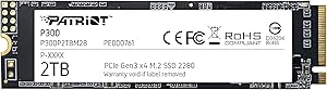 Patriot P300 2TB M.2 PCIe Gen 3 x4 SSD Review