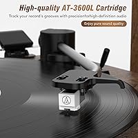 RetroAudio JM-108 Vinyl Record Player with Bluetooth — image 3