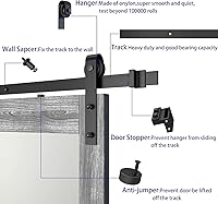 BARNSMITH 36x96 Glass Barn Door — image 7