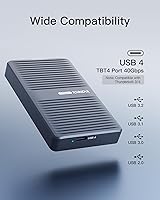 Inateck FE2029 40Gbps M.2 NVMe SSD Aluminum Enclosure 8TB — image 8