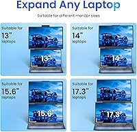 AOKER 16″ Laptop Screen Extender 1200P FHD Monitor — image 6