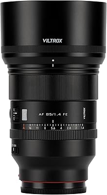 VILTROX 85mm f/1.4 Pro FE Lens for Sony E-Mount