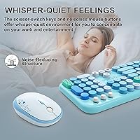 FOPETT Wireless Keyboard and Mouse Combo — image 6