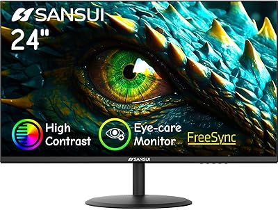 SANSUI 24-inch Eye Care Monitor