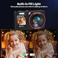 DEATTI CV01 Digital Camera 64MP 4K with Dual Screens — image 6