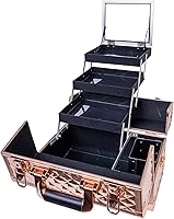 SHANY Premier Fantasy Makeup Train Case - Rose Gold — image 6