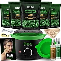 DELEXI All-in-One Waxing Kit for Men — image 1