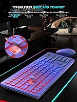 SABLUTE Wireless Keyboard and Mouse Combo — image 7