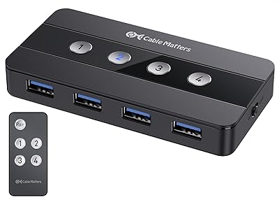 Cable Matters 4 Port USB 3.0 Switch