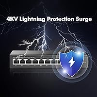 YuLinca 10-Port Gigabit PoE Switch — image 6